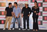 Tiger Shroff, Disha Patani, Bhushan Kumar, Aditi Singh Sharma at Befikra song launch in Mumbai on 28th June 2016